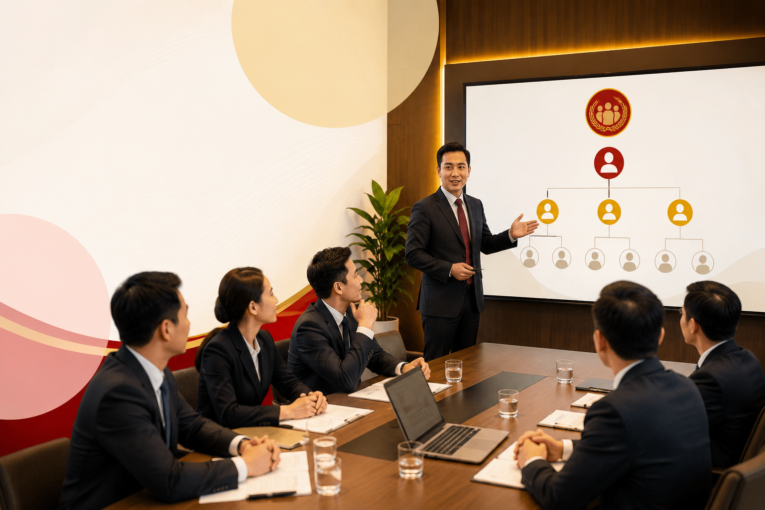 Cơ cấu tổ chức hội doanh nhân họ Đặng Việt nam