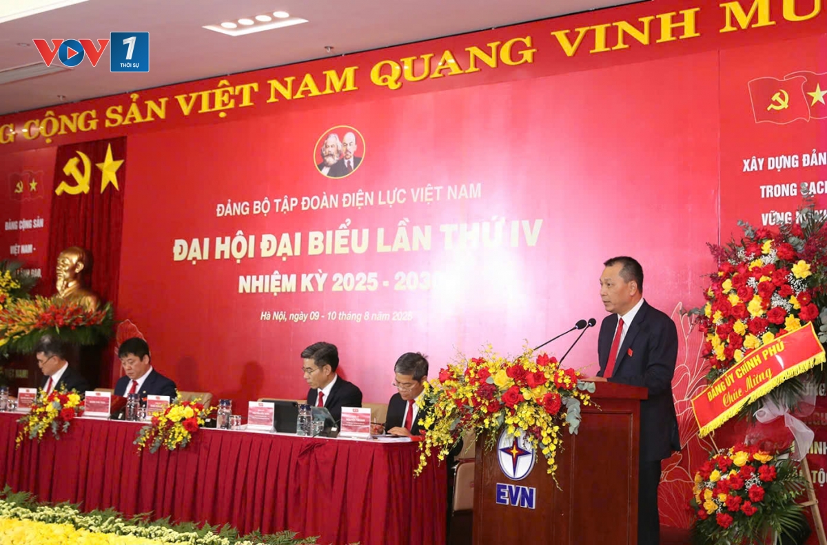 Ông Đặng Hoàng An tiếp tục được bầu là Bí thư Đảng ủy EVN nhiệm kỳ 2025-2030