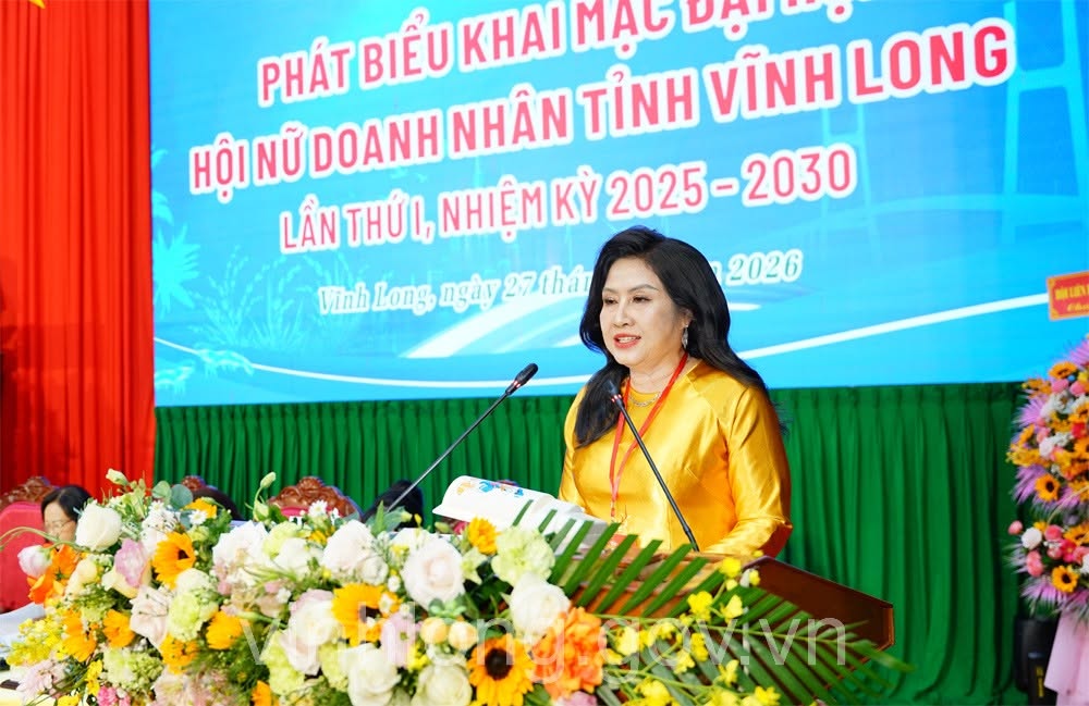 Bà Đặng Thị Trúc Lan Chi được bầu làm Chủ tịch Hội Nữ doanh nhân Vĩnh Long
