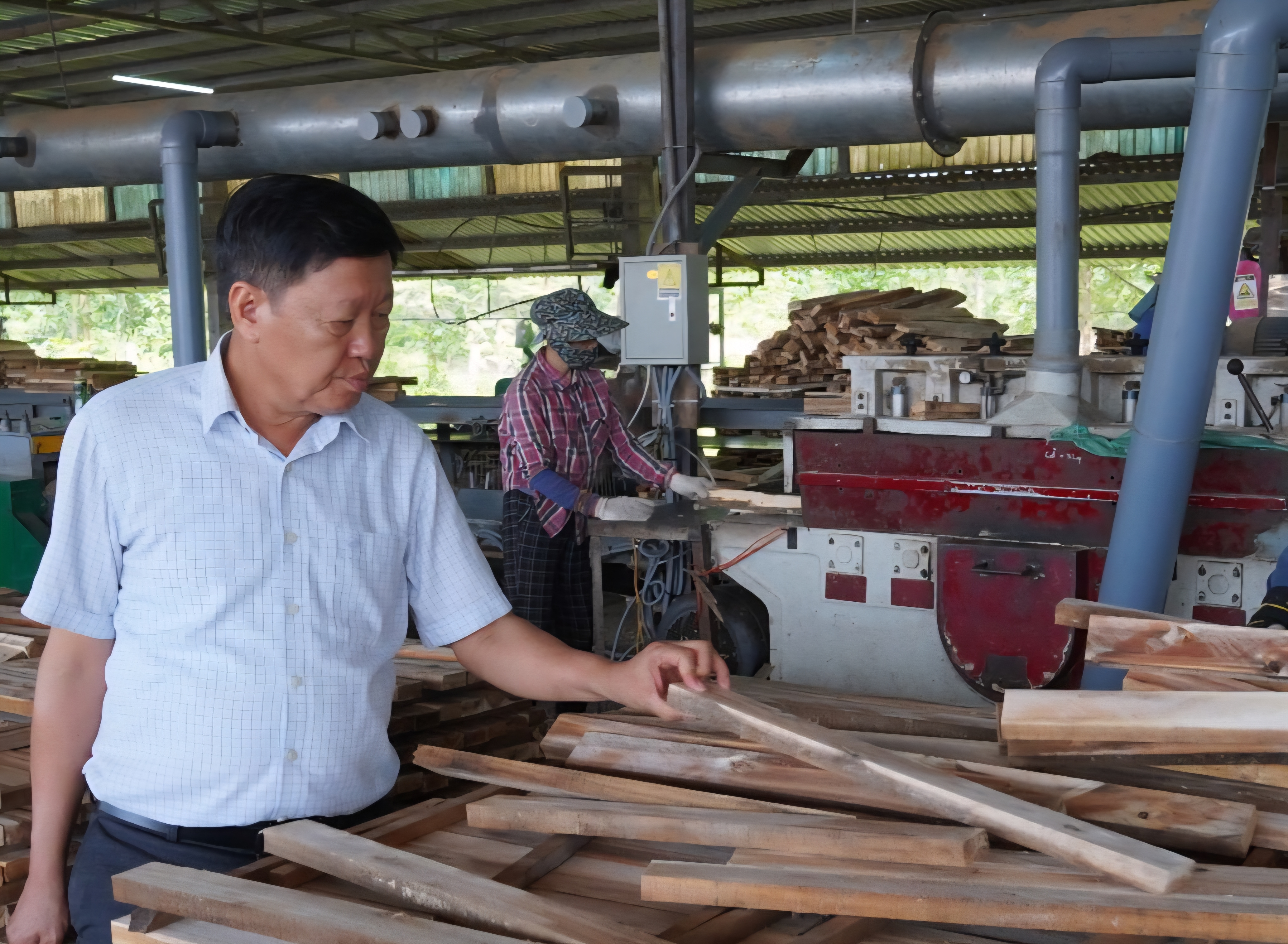 Người nông dân dựng “đế chế xanh” trên đất Ái Tử