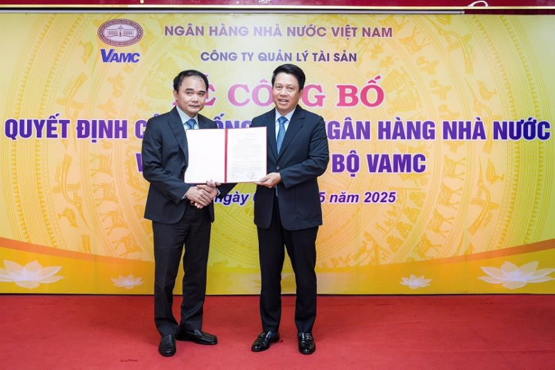 Ông Đặng Đình Thích được giao quyền Tổng Giám đốc VAMC