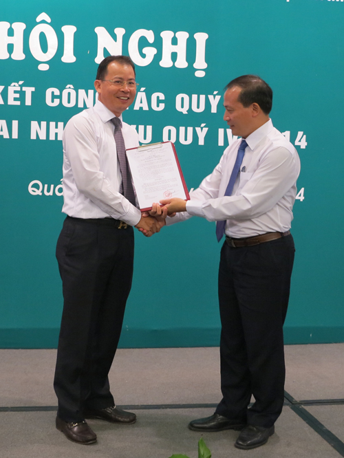 Trao Quyết định bổ nhiệm Tổng giám đốc TKV