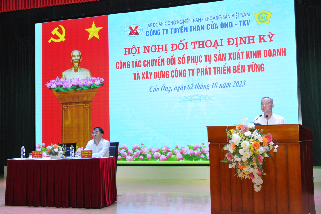Công ty Tuyển than Cửa Ông: Đối thoại định kỳ về chuyển đổi số