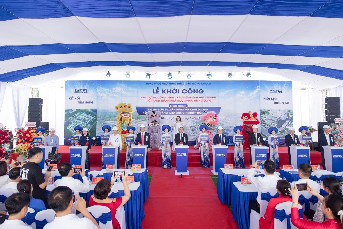 Doanh nghiệp của đại gia Đặng Thành Tâm khởi công KCN hơn 1.500 tỷ đồng, 60% quỹ đất dành cho những ngành 'đắt giá'